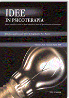 Idee in Psicoterapia. Errori e rischi in psicoterapia. 
